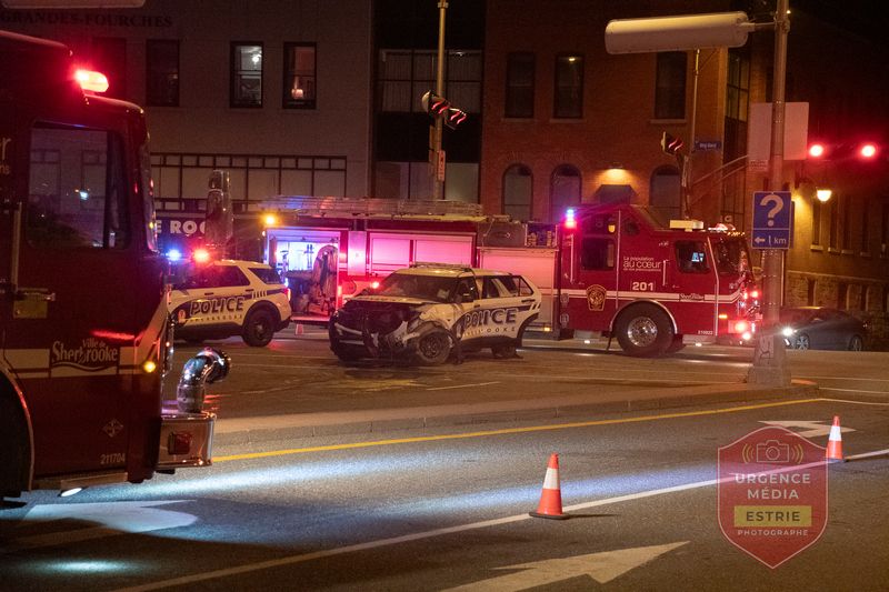 Un autre weekend occupé pour les policiers à Sherbrooke